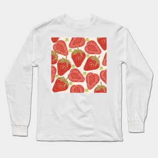 Strawberry Frogs! Long Sleeve T-Shirt